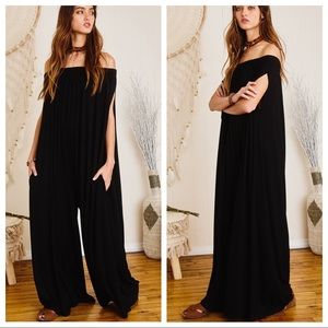 Most Fabulous Off The Shoulder Cape Jumpsuit